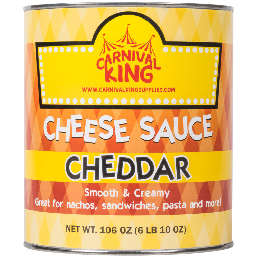 Carnival King Cheddar Cheese Sauce 10 Can