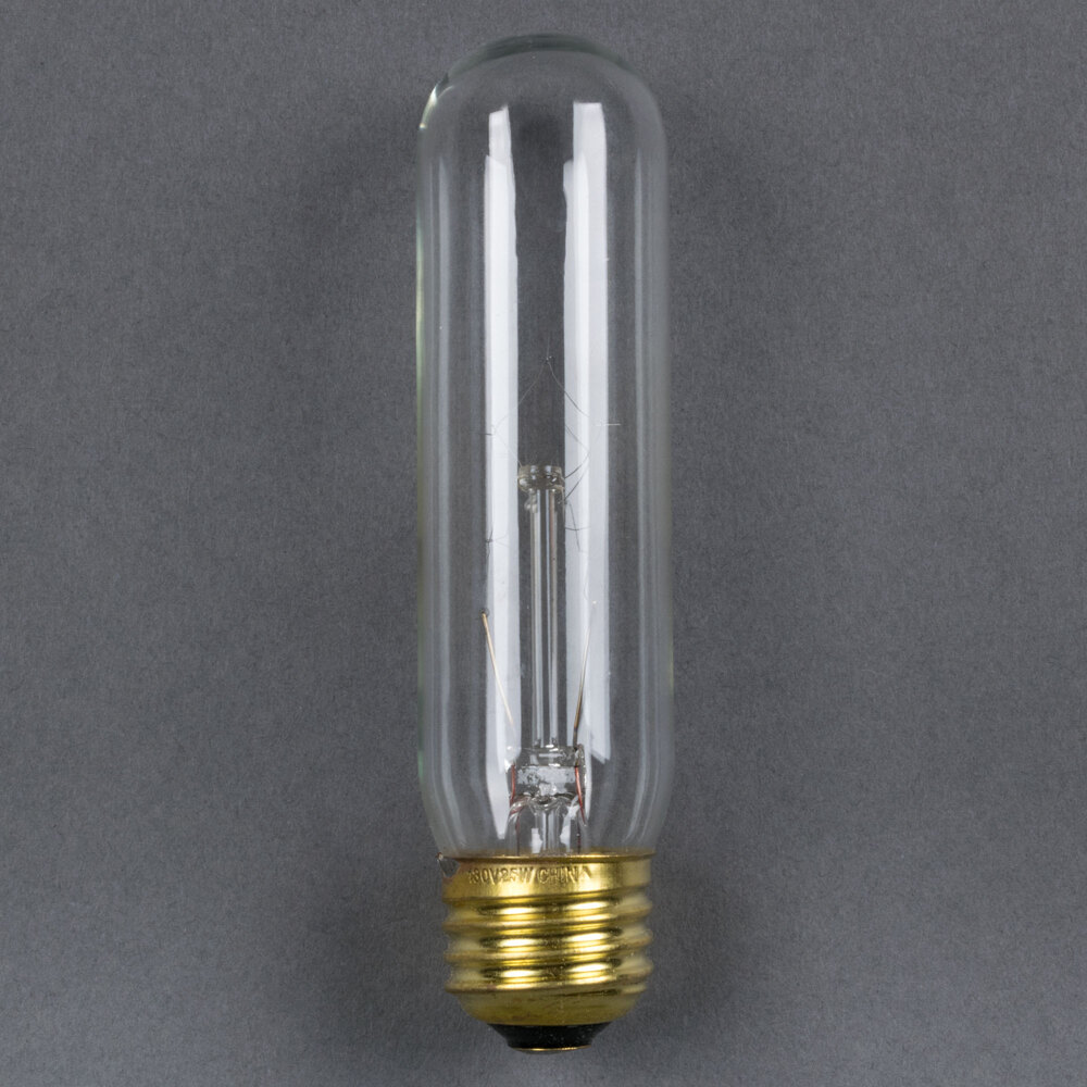 25 Watt Clear Appliance Light Bulb 130V (T10 CL)