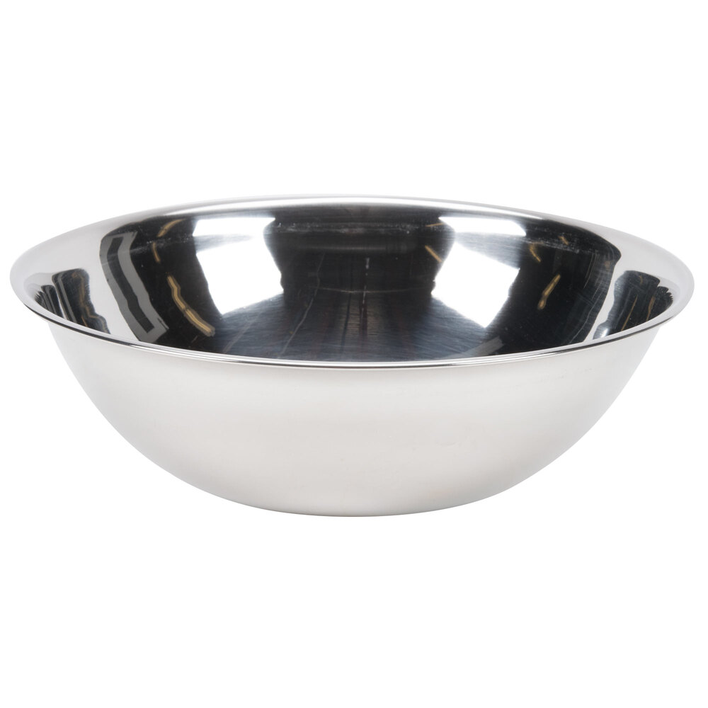 Vollrath 47934 4 Qt. Stainless Steel Mixing Bowl Vollrath Stainless Steel Mixing Bowls