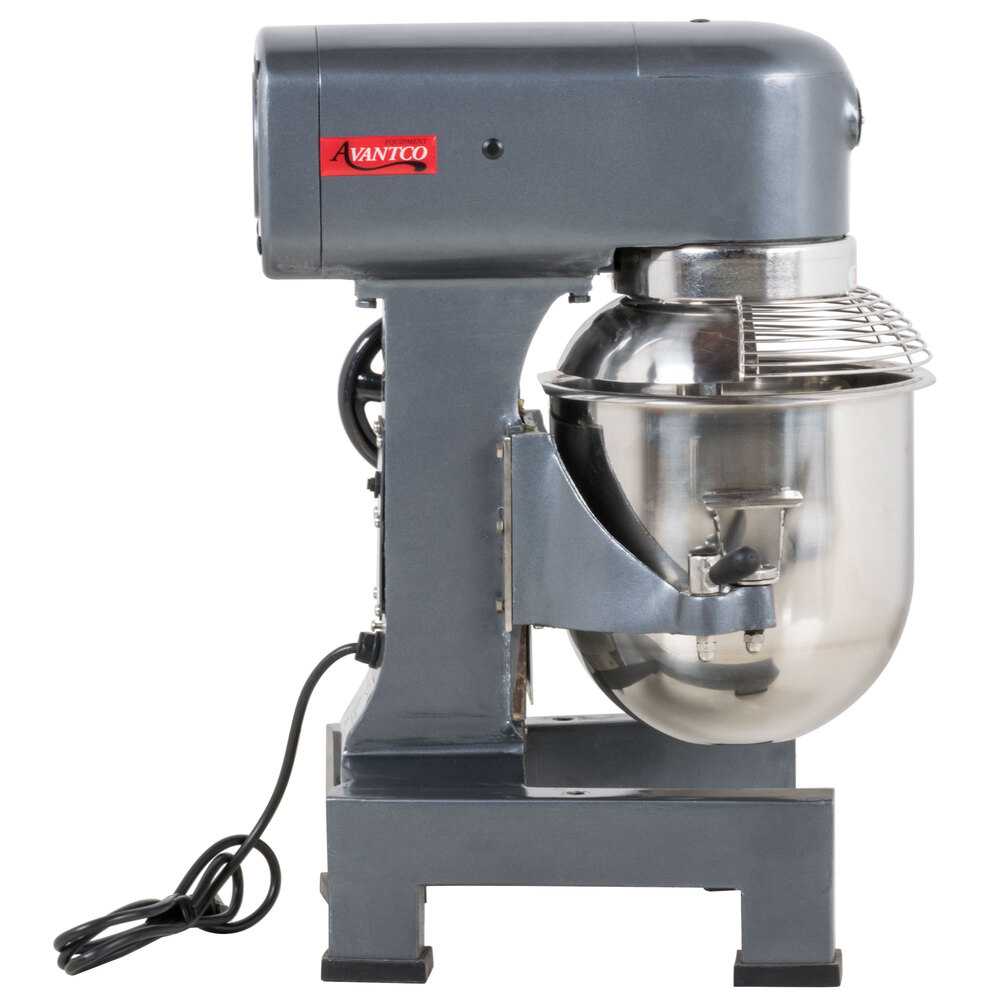 10 Quart Mixer Avantco 10 Qt. Commercial Stand Mixer (Gear