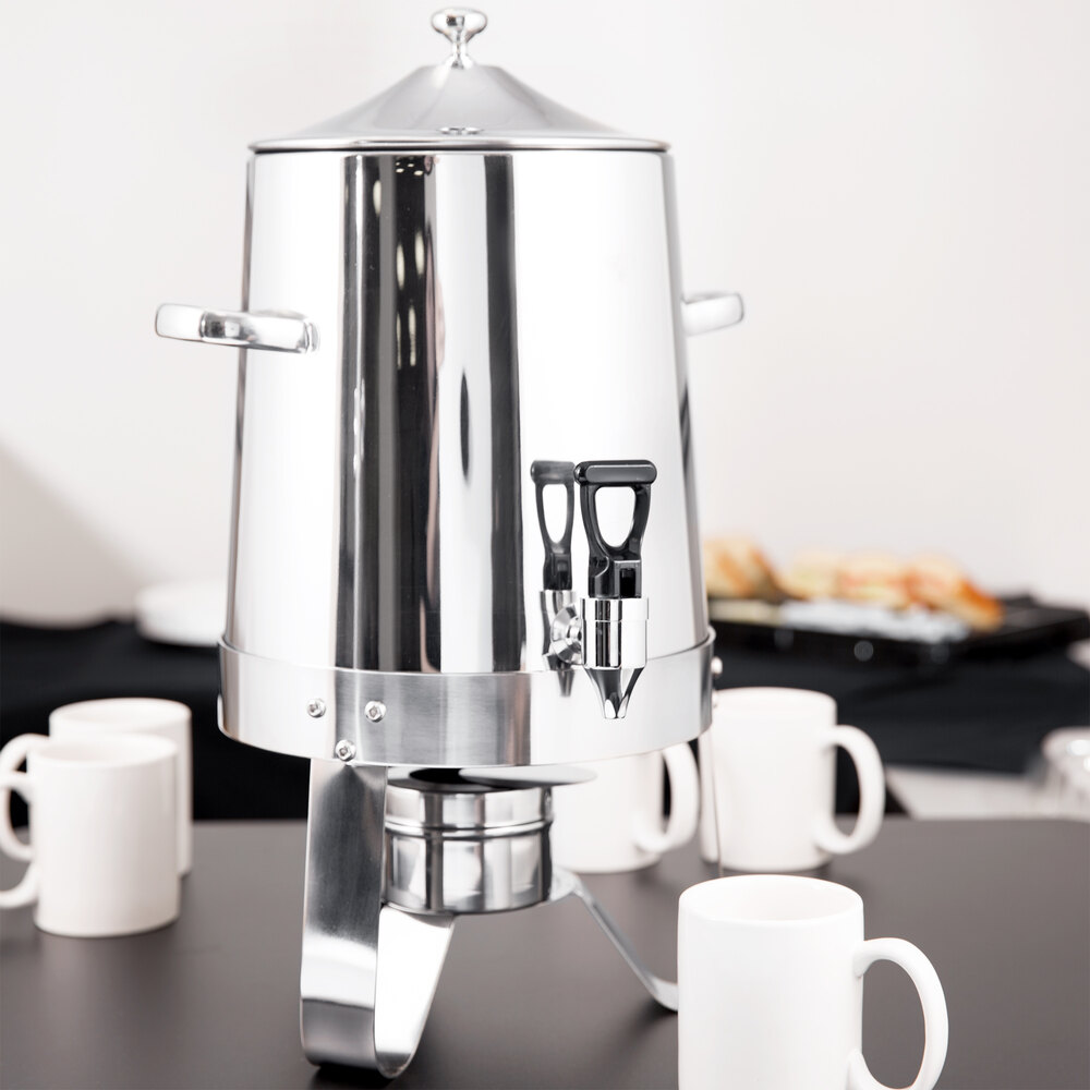 Choice Stainless Steel Coffee Chafer Urn 3 Gallon