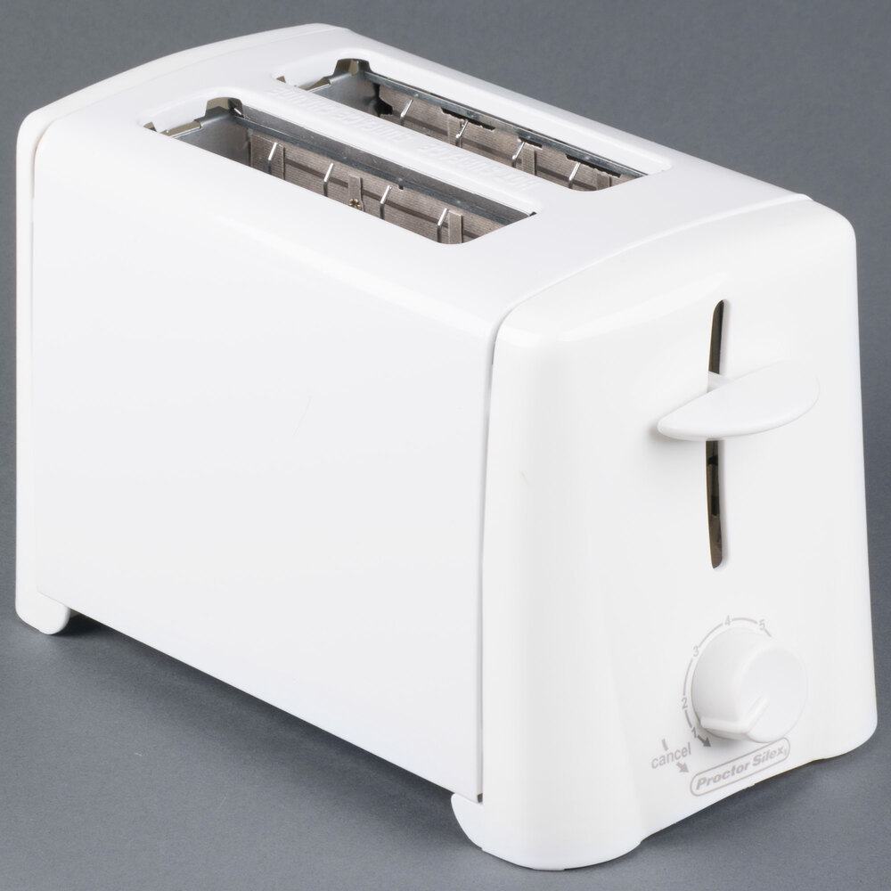 Proctor Silex 22611 2 Slice White Toaster