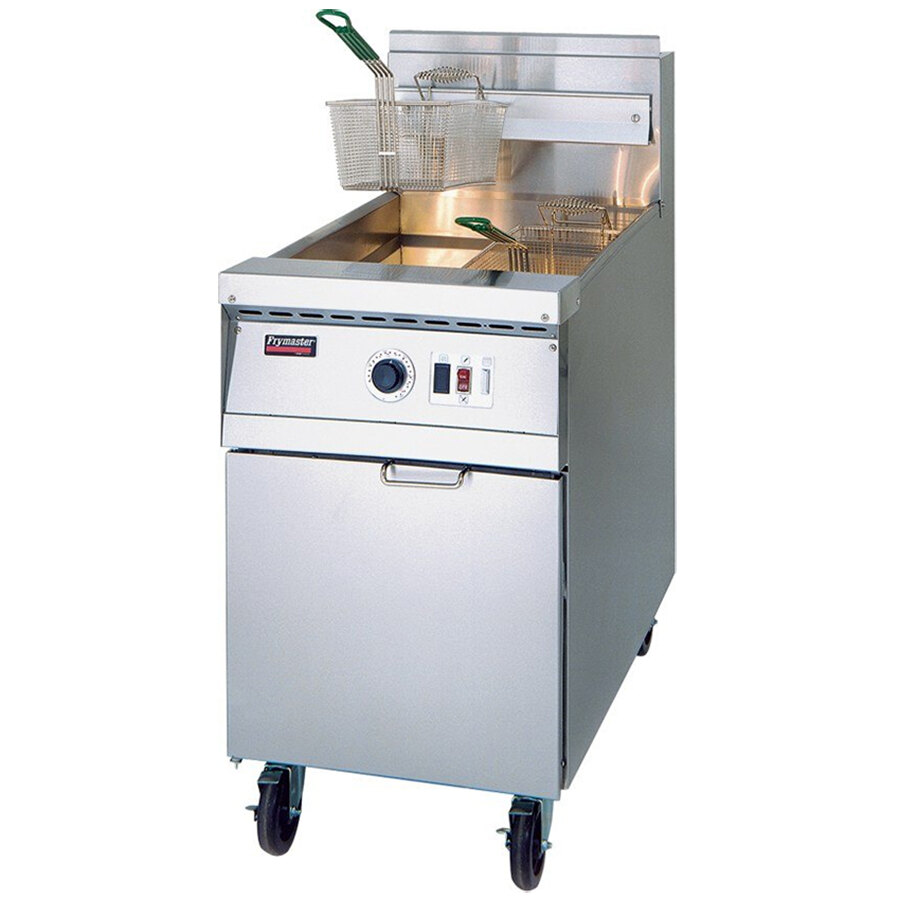 Natural Gas Frymaster MJCFSD Gas Floor Fryer 6080 Pounds
