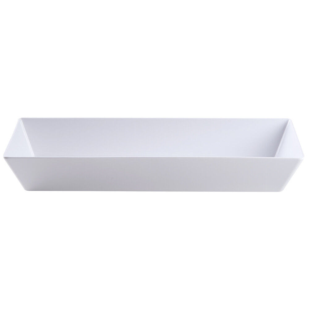 American Metalcraft MLRP19 Endurance Extra Large White Melamine Bowl