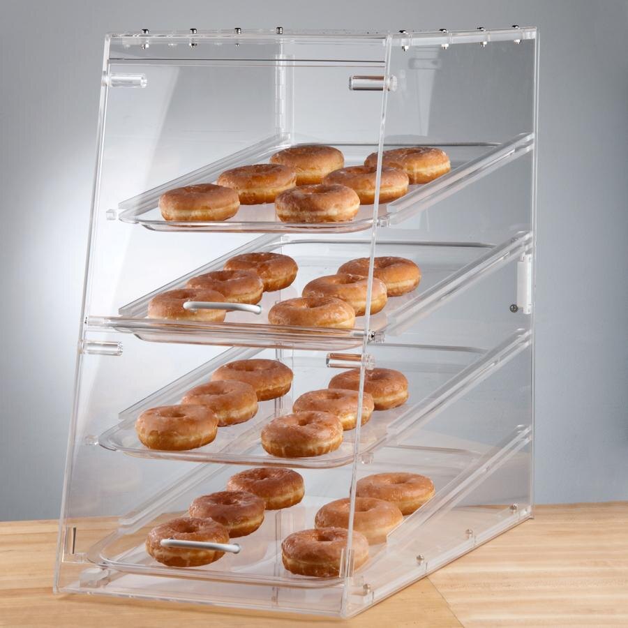 Countertop Bakery Display Cases - Clear Acrylic