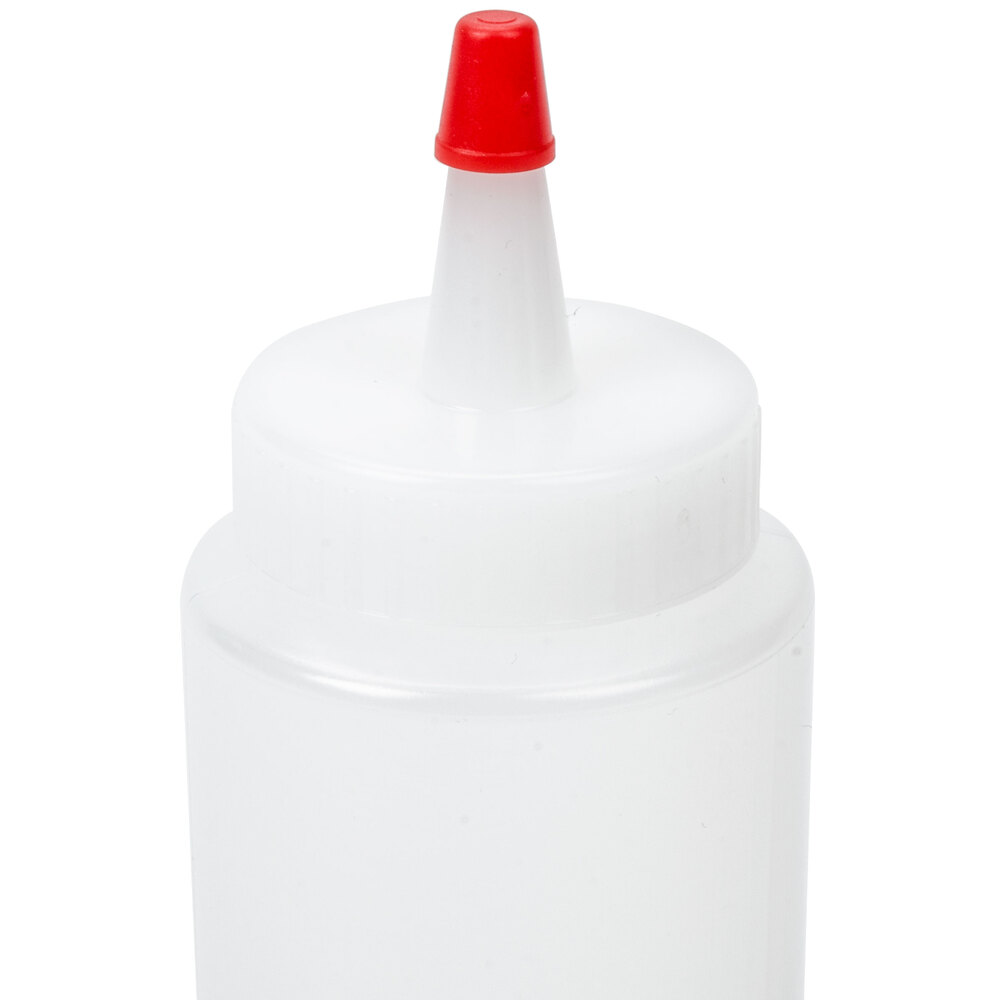 Wilton 19041166 6 oz. Mini Decorating Squeeze Bottle with Red Cone Tip