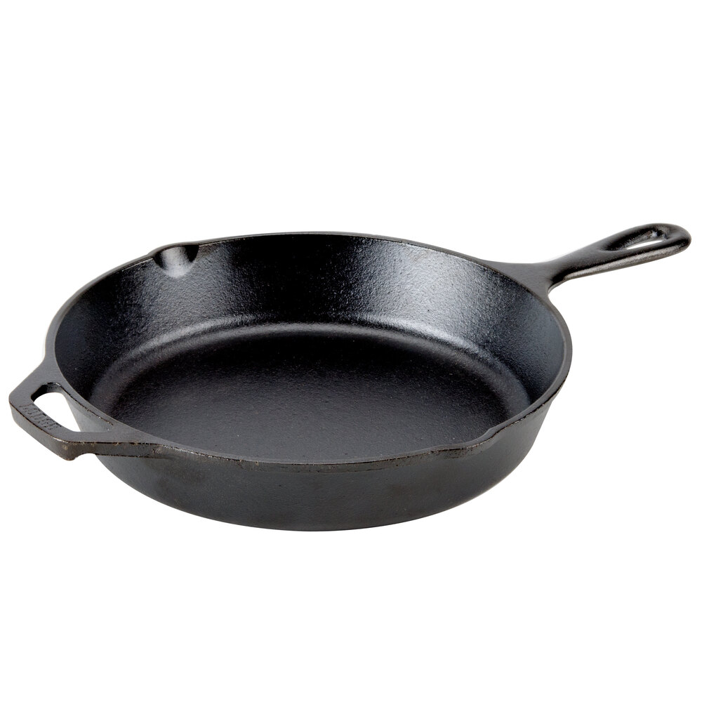 Lodge L12SK3 13 1/4" PreSeasoned Cast Iron Skillet