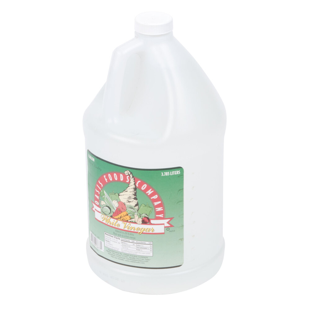 Distilled White Vinegar 4 1 Gallon Bottles / Case