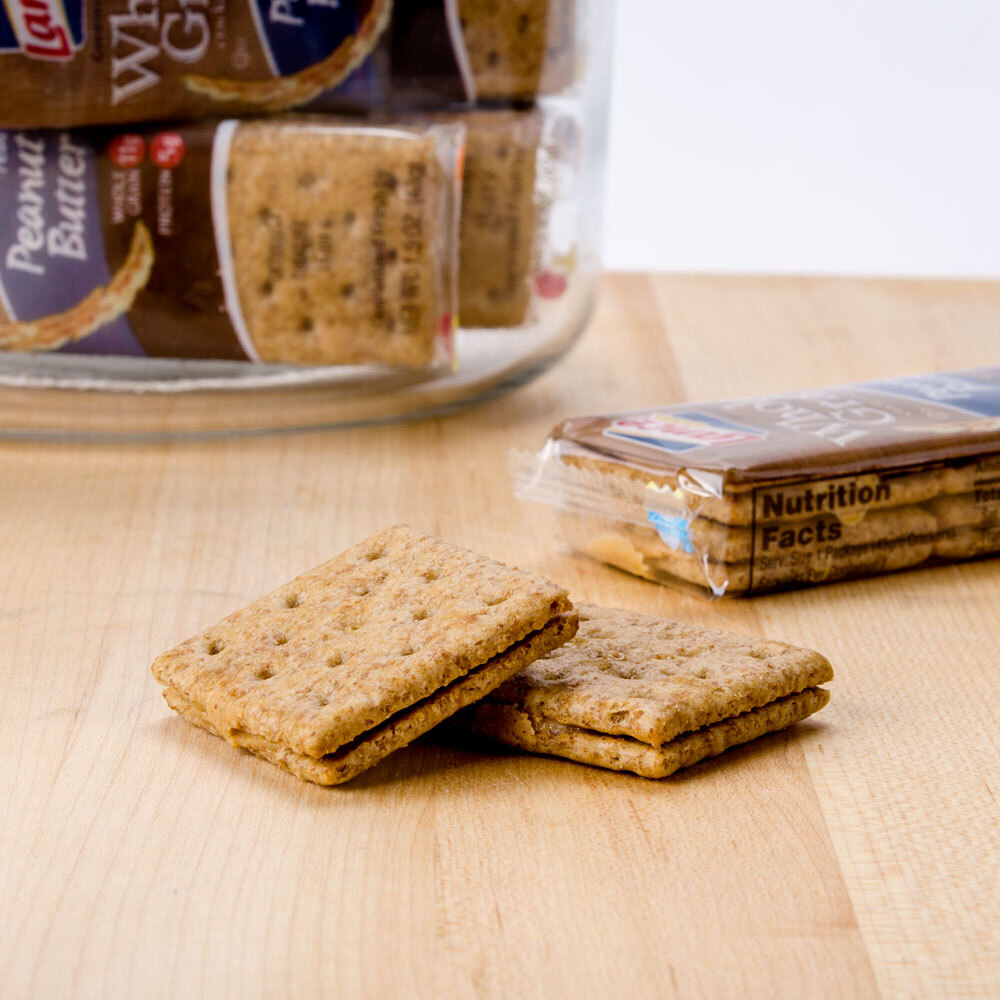Lance Whole Grain Peanut Butter Sandwich Crackers 6 Count Box