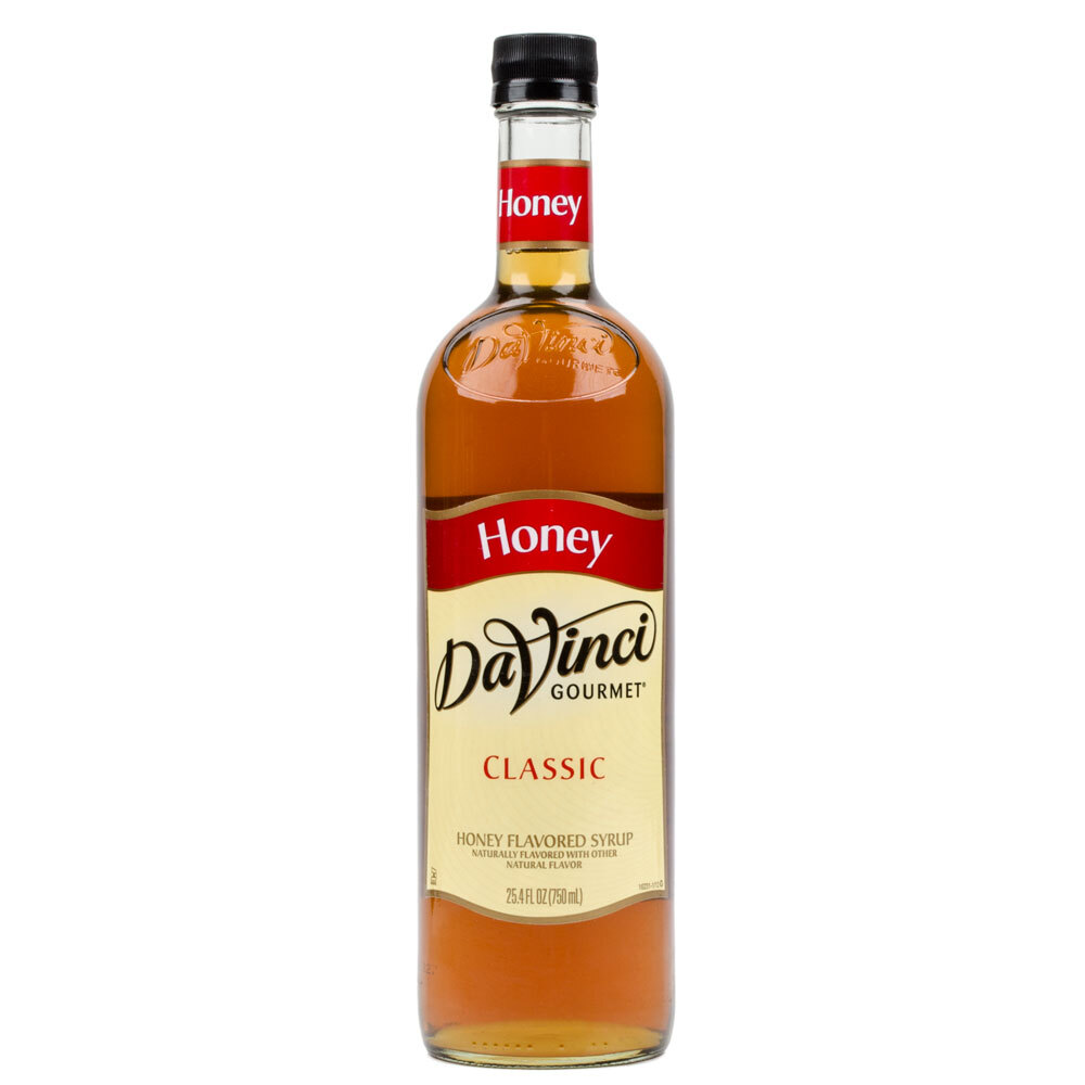 DaVinci Gourmet 750 mL Honey Flavored Sweetener Syrup