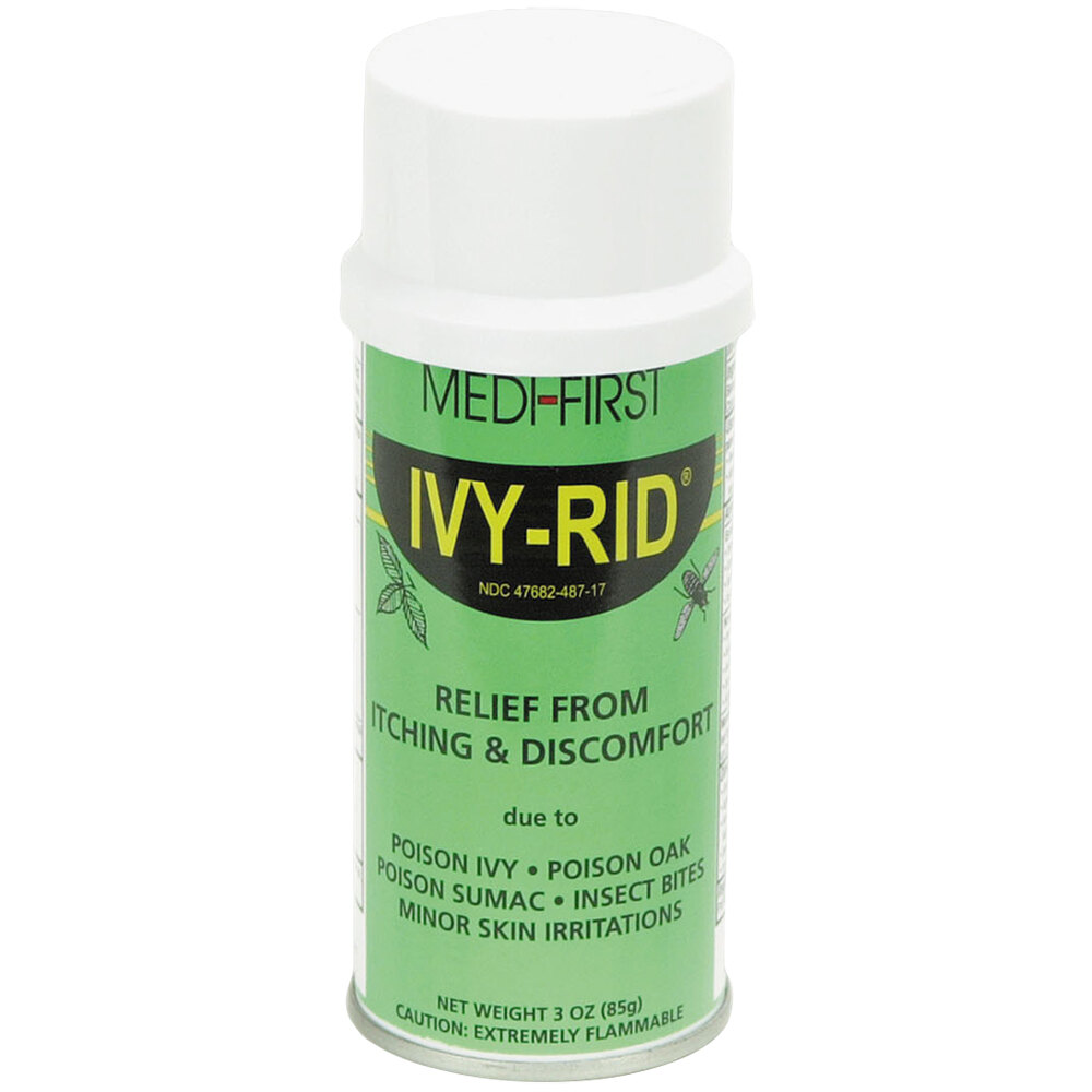 MediFirst Ivy Rid Spray Poison Ivy Spray 3 oz. Aerosol