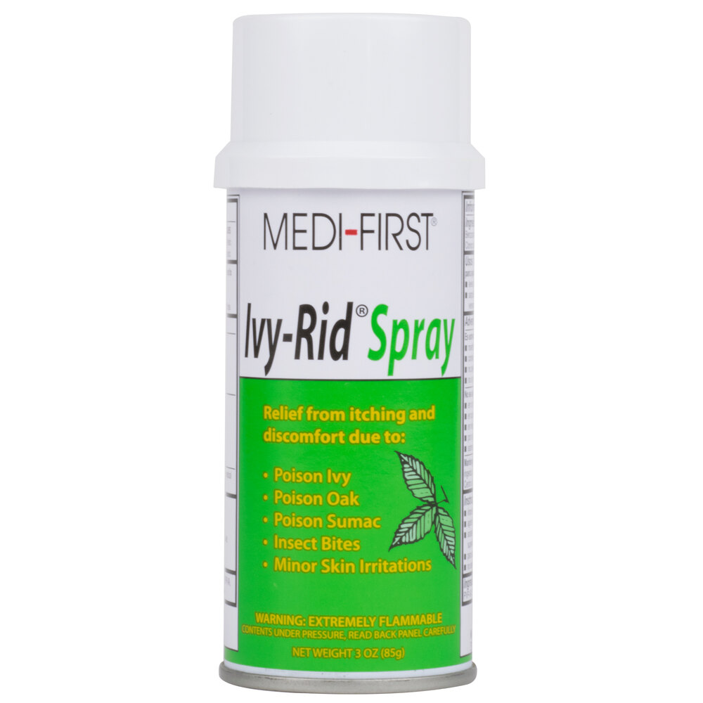 Medique 48717 MediFirst IvyRid 3 oz. Poison Ivy Aerosol Spray