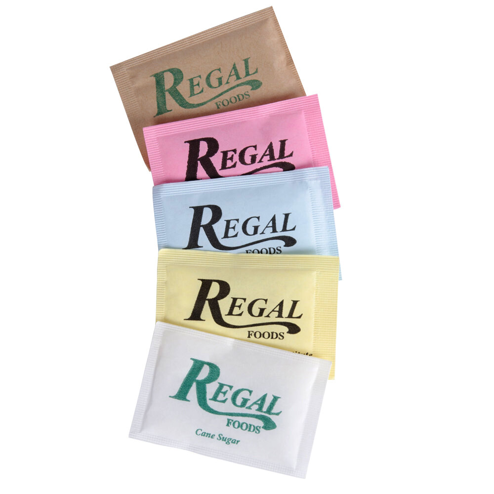 Regal Foods Blue Sugar Substitute (2000) 1 Gram Packets / Case
