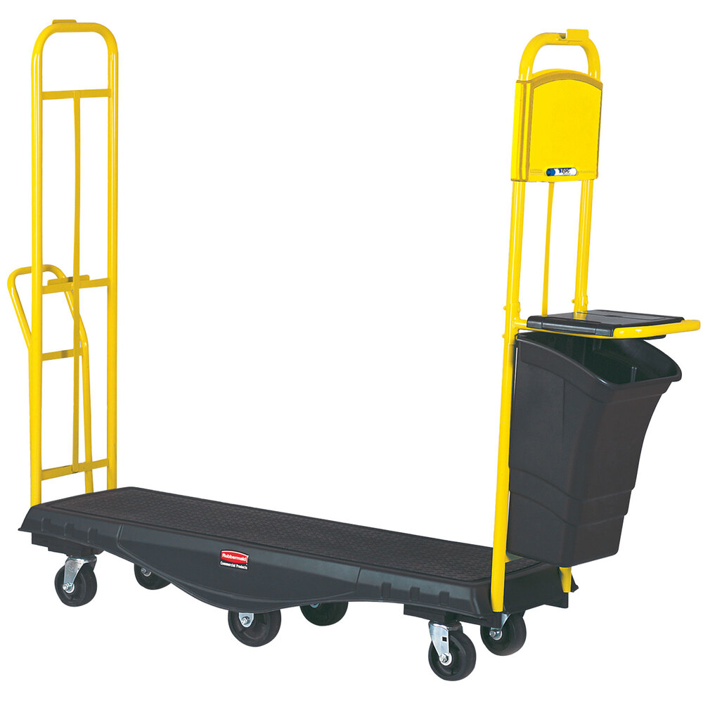 Rubbermaid 9T52 StockMate Restocking Truck (Uboat) with Cardboard