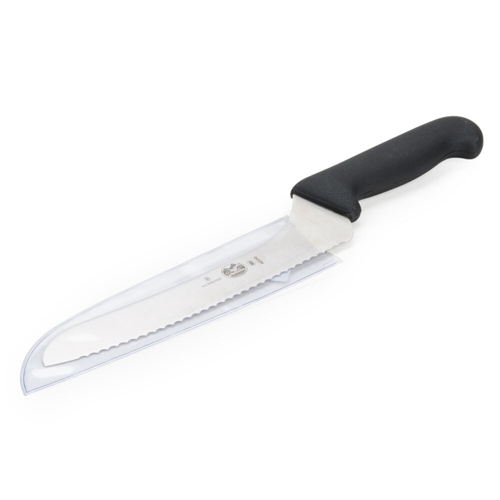 Victorinox 47550 9" Offset Serrated Edge Bread Knife with Fibrox Handle