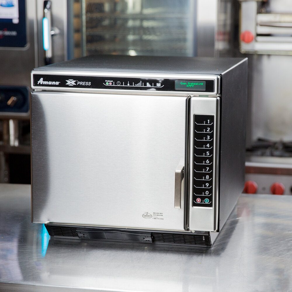 Amana Xpress ACE14N Jetwave High-Speed Accelerated Cooking Countertop ...