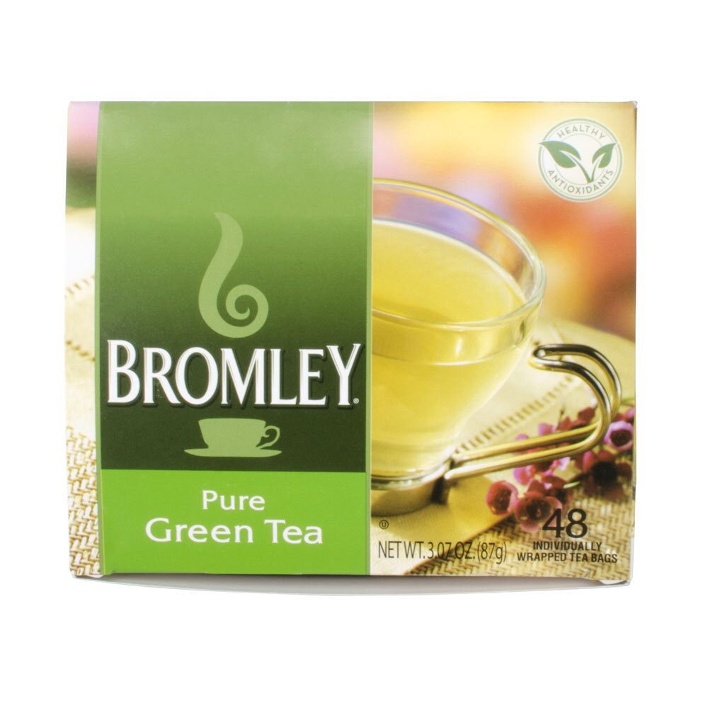 Bromley Hot Green Tea Bags 48/Box