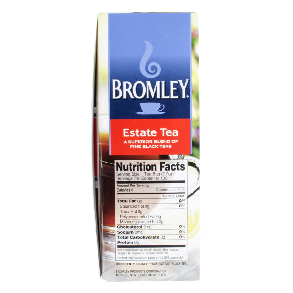 Bromley Estate Regular Hot Tea Bags 100 / Box