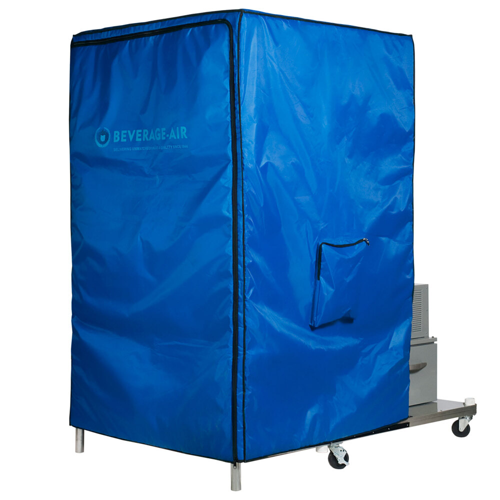 Beverage Air VersaCool VCPW1 4' x 4' x 6' 6" Portable WalkIn Cooler