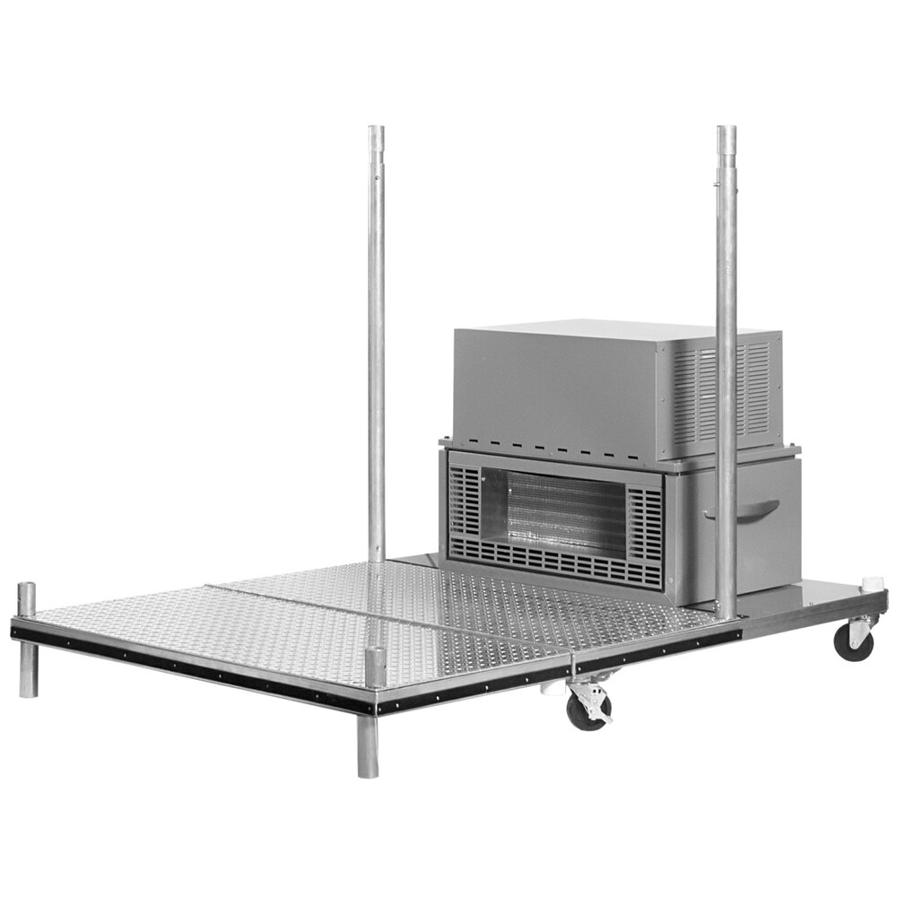 Beverage Air VersaCool VCPW1 4' x 4' x 6' 6" Portable WalkIn Cooler