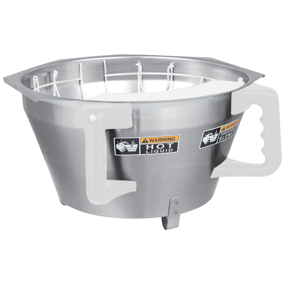 Bunn 39358.1002 Stainless Steel Basket With Decals for Single and Dual