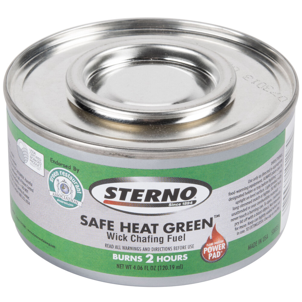 Sterno Products 10118 Safe Heat Green Chafing Fuel with Power Pad 2