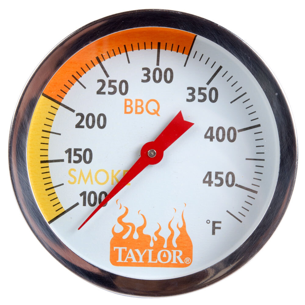 Taylor 814 2 3/4" Replacement Outdoor Grill / Smoker Dial Thermometer