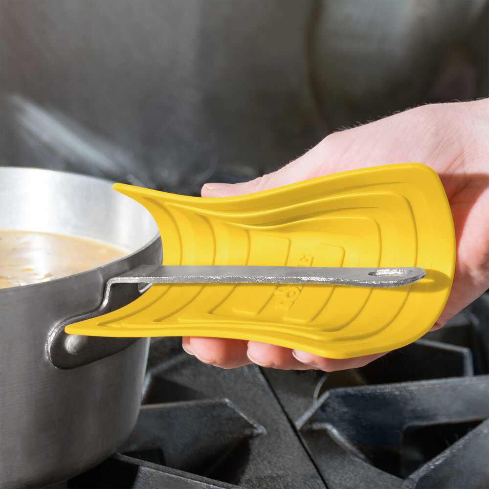 Lodge AS6S21 Yellow 6" x 6" Silicone Pot Holder