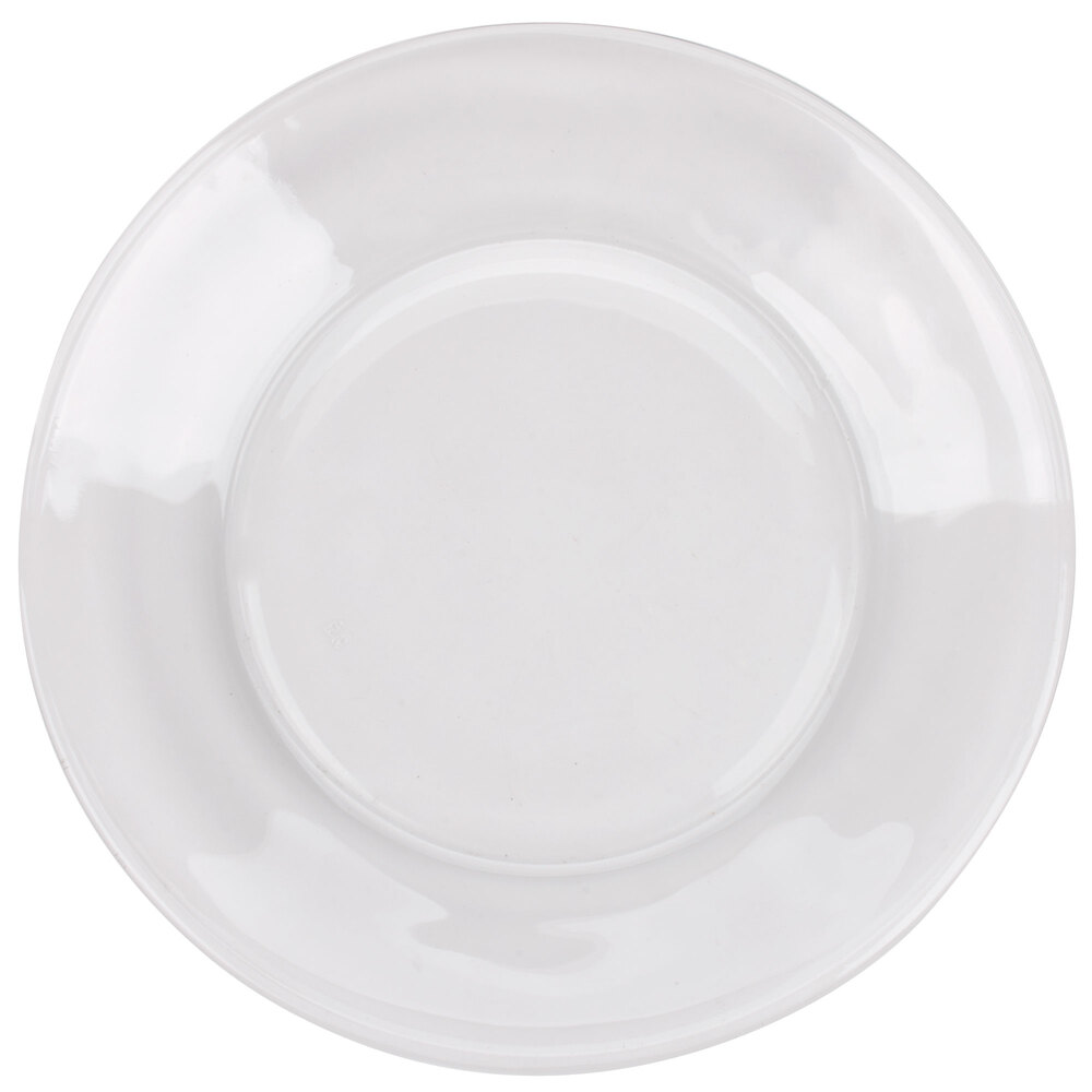 Libbey 1788491 Moderno 7 1/2" Glass Salad / Dessert Plate 12 / Case