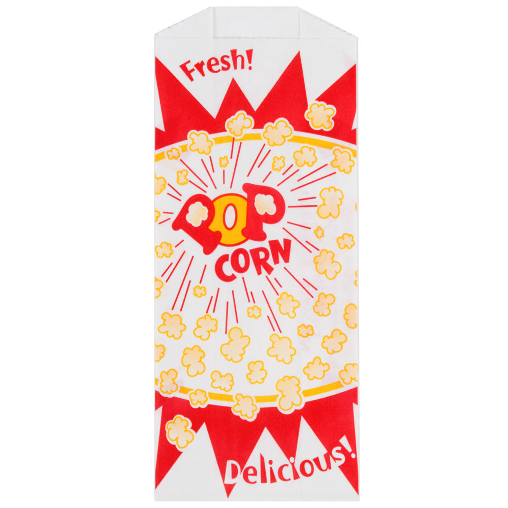 Paragon 1029 1 oz. Paper Popcorn Bags 1000/Case