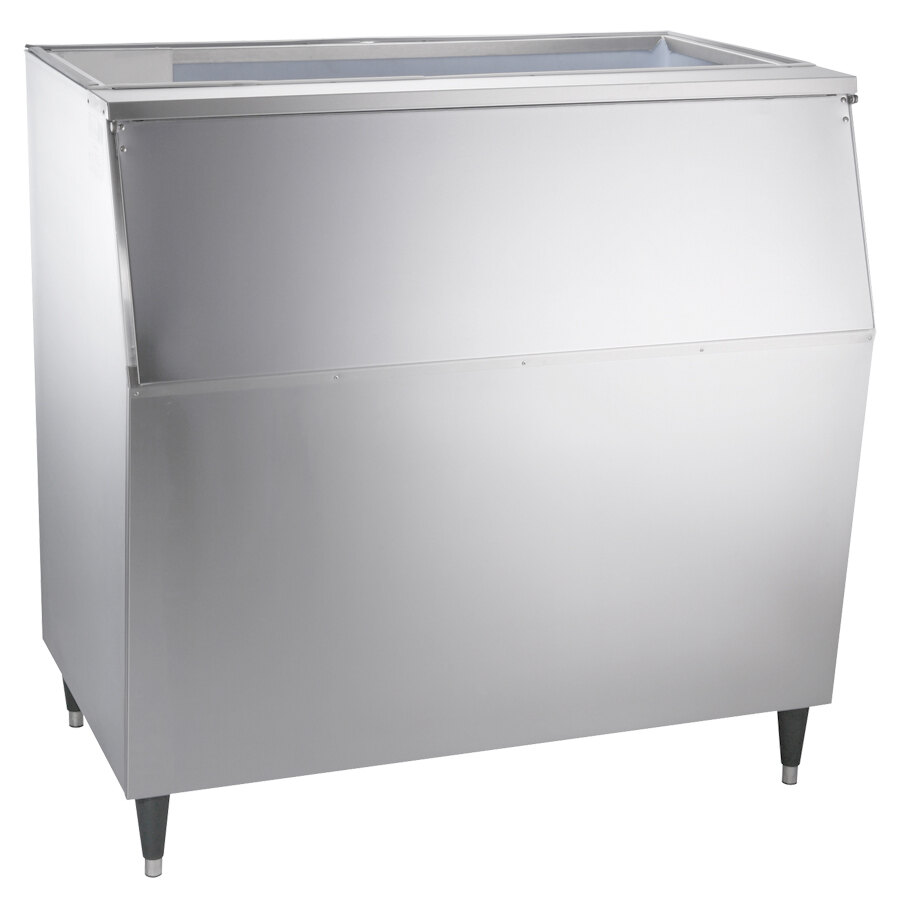 Cornelius B1048SS Ice Storage Bin 1000 lb. Stainless Steel Exterior