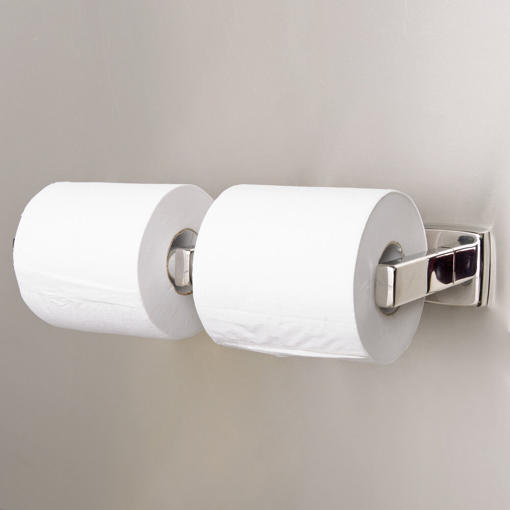 Bobrick B686 SurfaceMounted Double Toilet Tissue Dispenser with