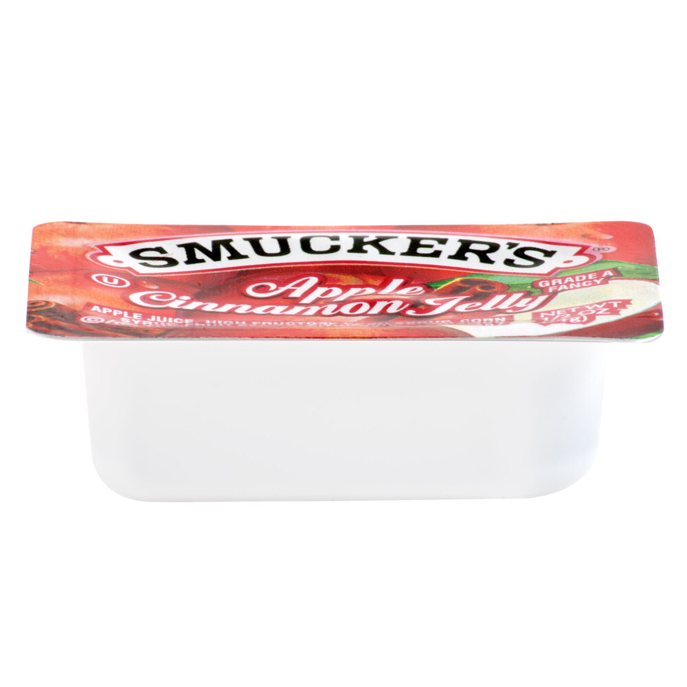 Smucker's Apple Cinnamon Jelly .5 oz. Portion Cups 200/Case
