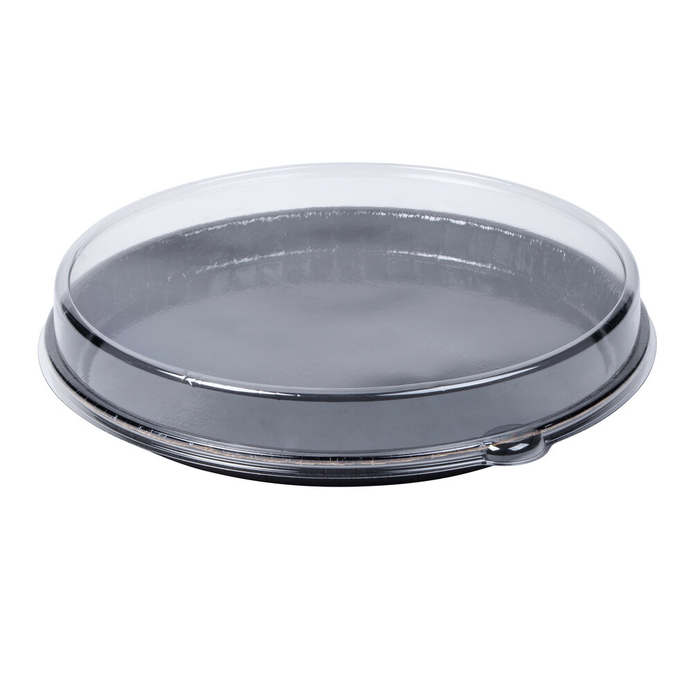 13" Bake and Show Takeout Cookie Tray / Pizza Tray with Lid 25 / Case