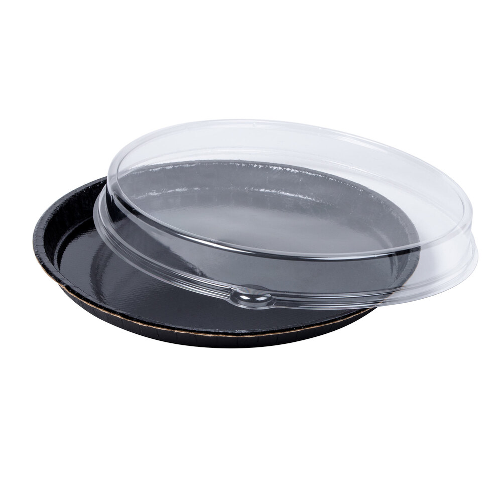 13" Bake and Show Takeout Cookie Tray / Pizza Tray with Lid 25 / Case