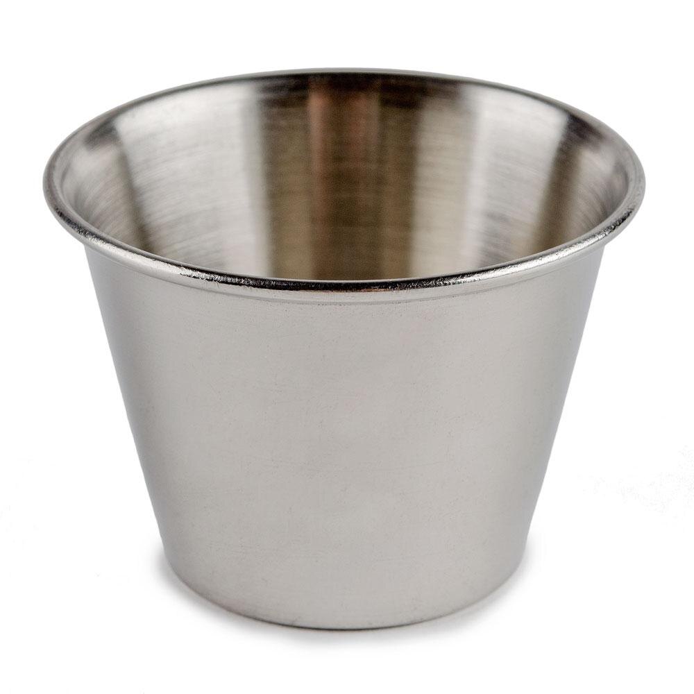 Carlisle 602500 Classic 2.5 oz. Stainless Steel Round Ramekin 144 / Case