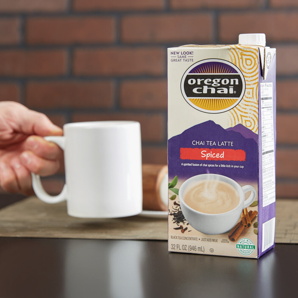 Oregon Chai Spiced Tea Latte Concentrate 32 oz.
