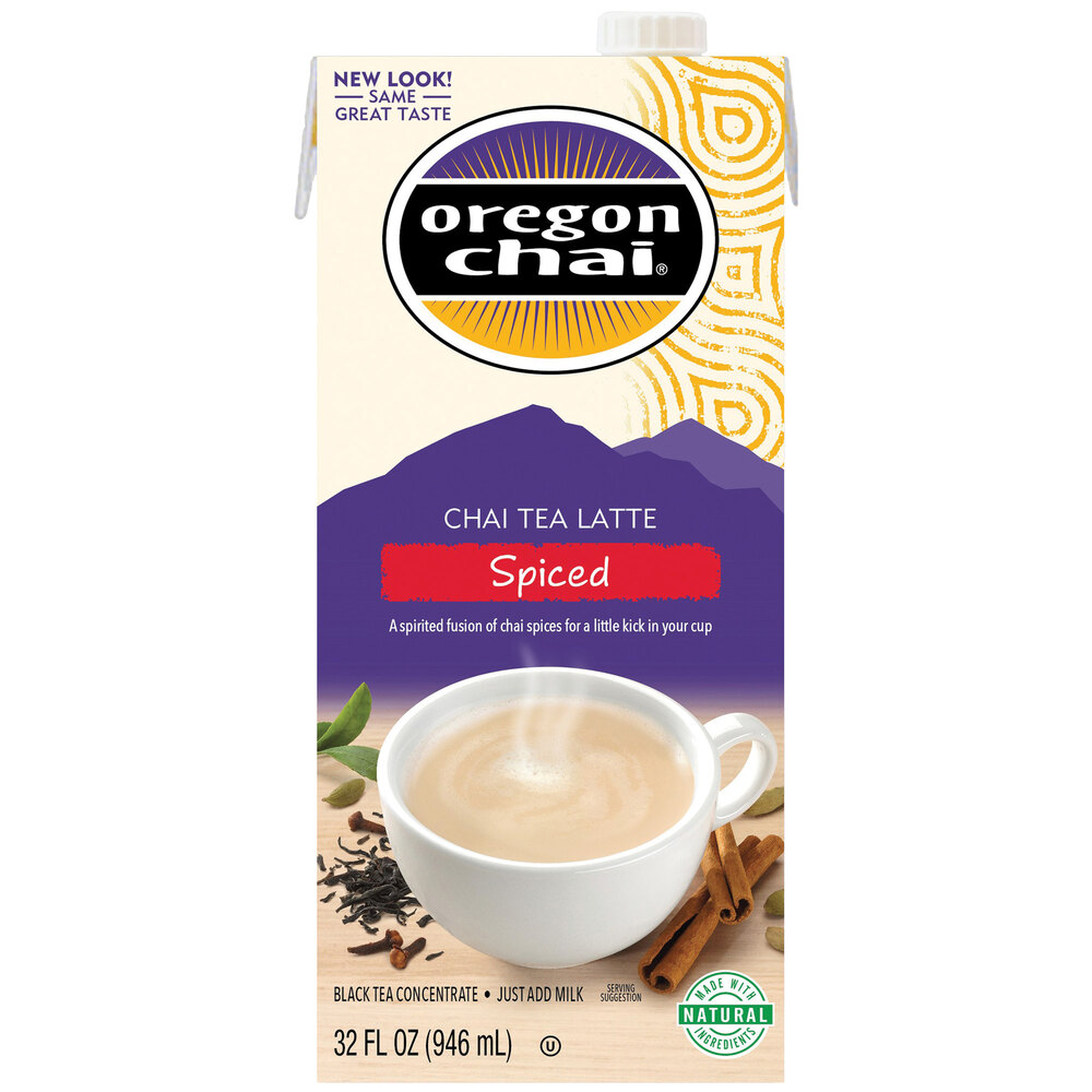 Oregon Chai Spiced Tea Latte Concentrate 32 oz.