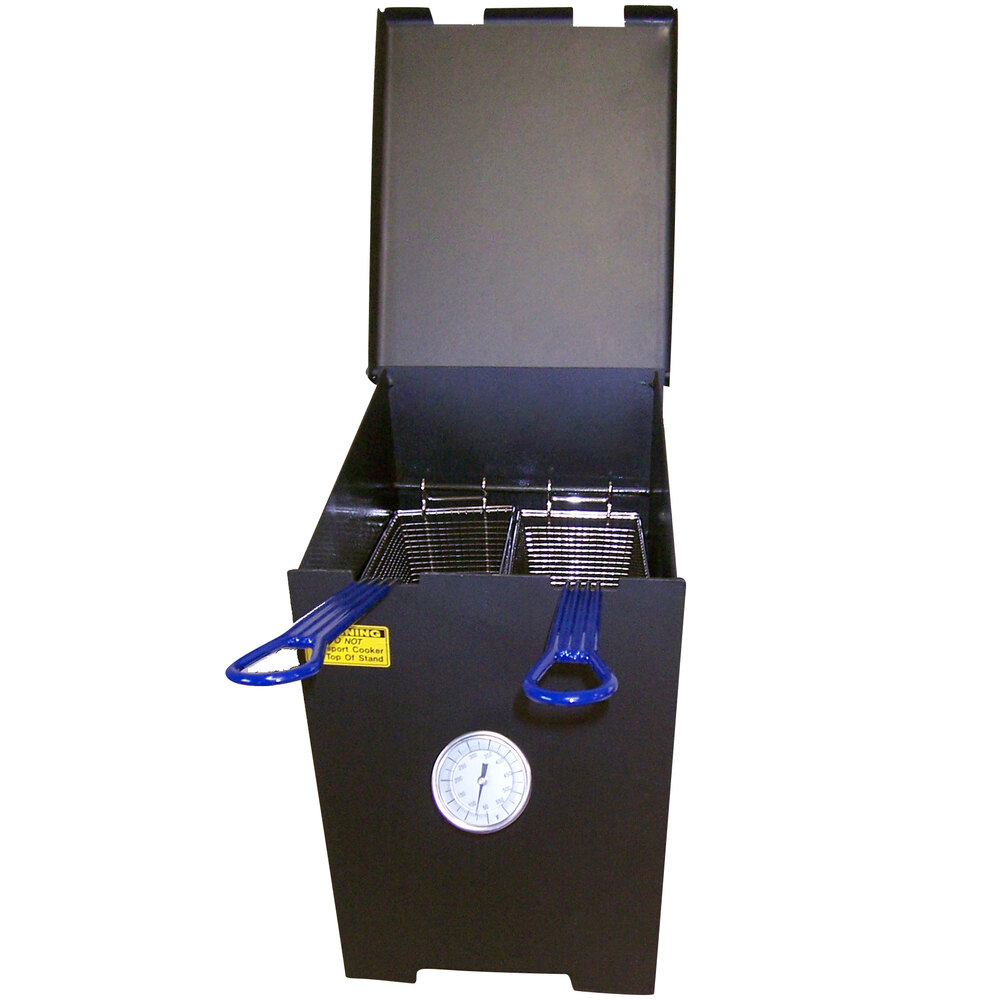 R & V Works FF2R 4 Gallon Outdoor Cajun Deep Fryer Cooker