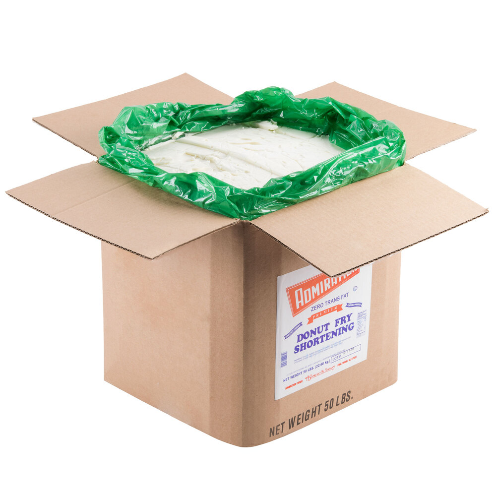 Zero Trans Fat Donut Fry Shortening Cube 50 lb.
