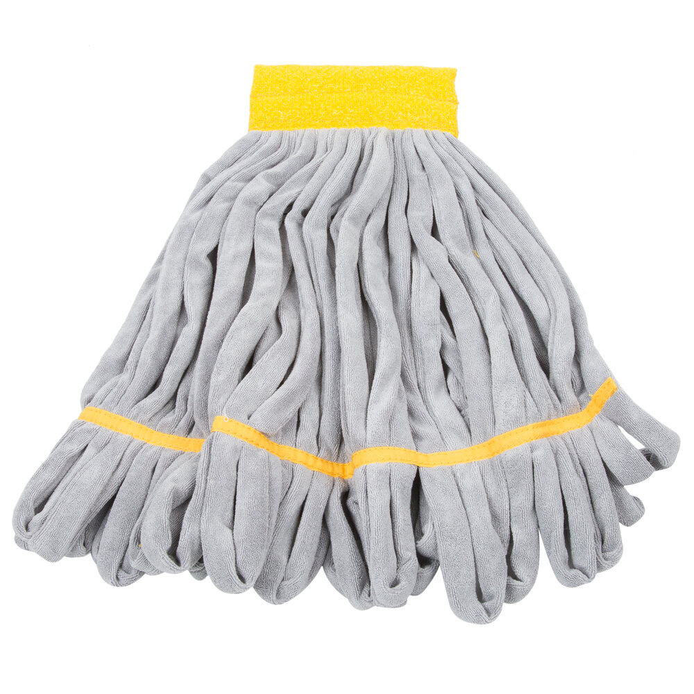 Unger ST45Y SmartColor RoughMop 16 oz. Yellow Heavy Duty Microfiber