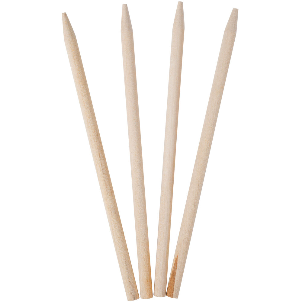 5 1/2" EcoFriendly ExtraThick Wood Skewer 1000 / Box