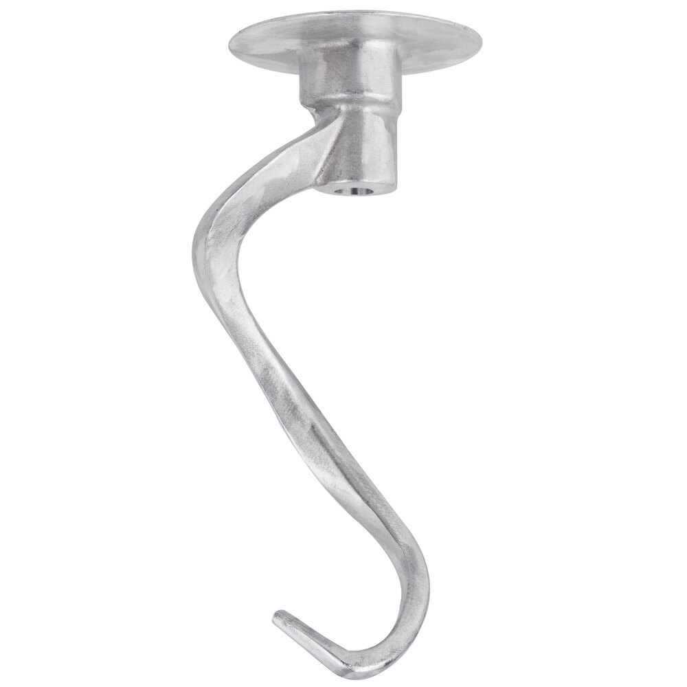 Hobart EDDOUGHALU30H Classic Aluminum Dough Hook for 30 Qt. Bowls