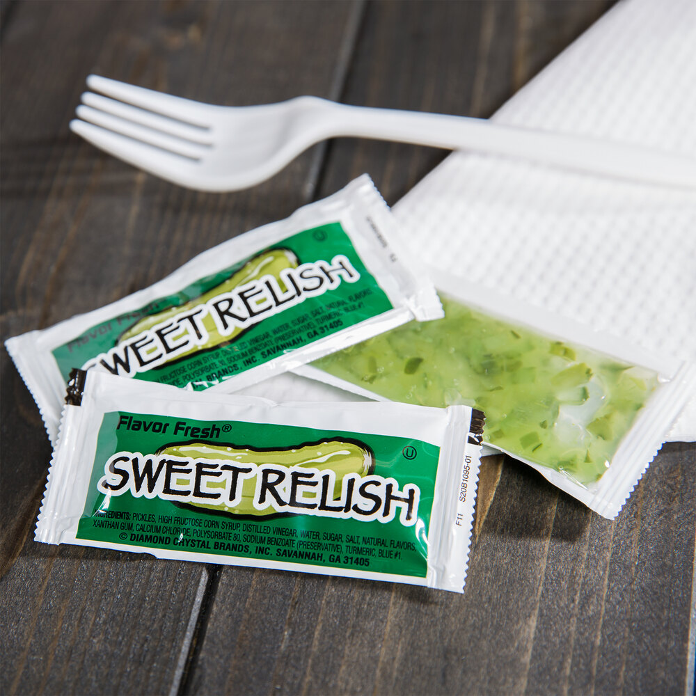 Relish 9 Gram Portion Packets 200/Case