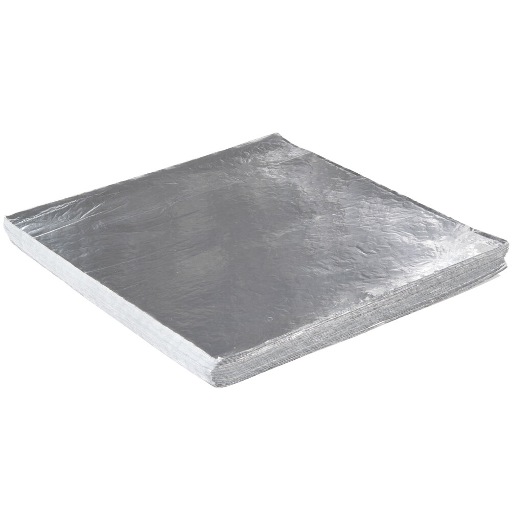 Choice 18" x 18" Insulated Foil Sandwich Wrap Sheets 500/Pack