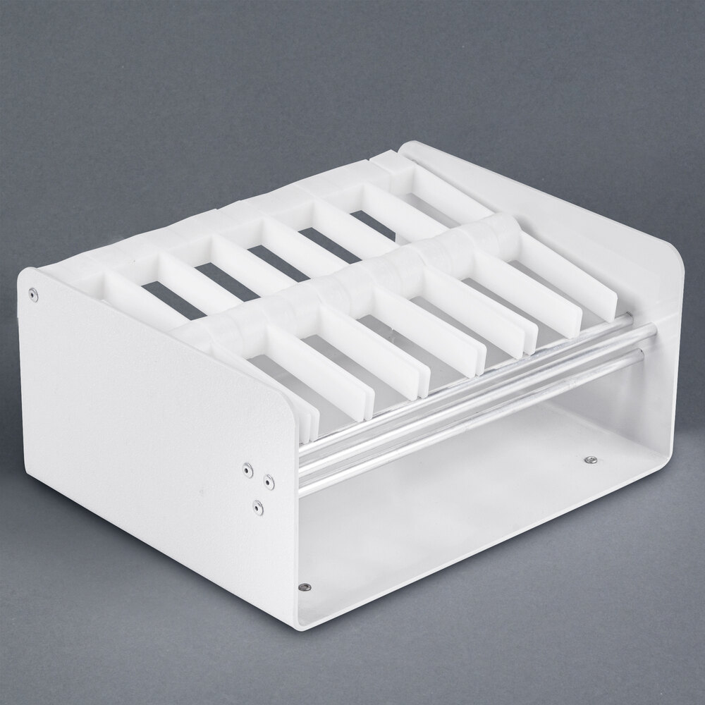 Noble Products 7Slot White Plastic Label Dispenser with 1" Slots