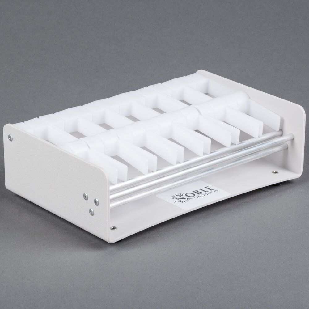 Noble Products 7Slot White Plastic Label Dispenser Day of Week Dot