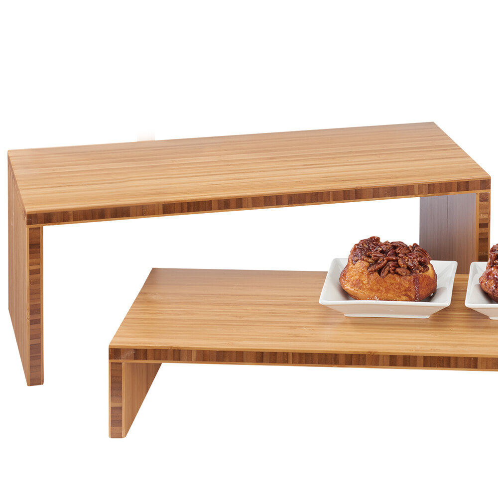 CalMil 19341260 Bamboo Stair Step Riser 24" x 10" x 12"