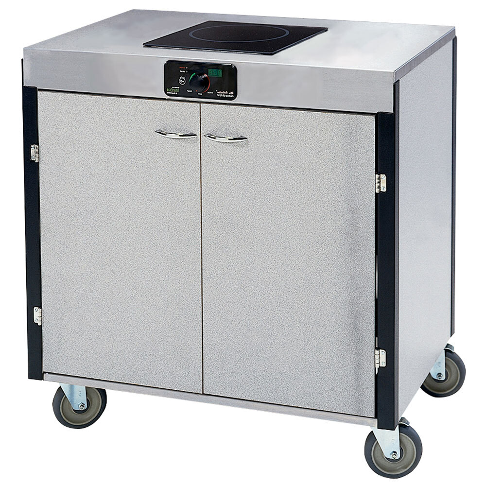 Lakeside 2060 Creation Express Mobile Stainless Steel Cooking Cart with