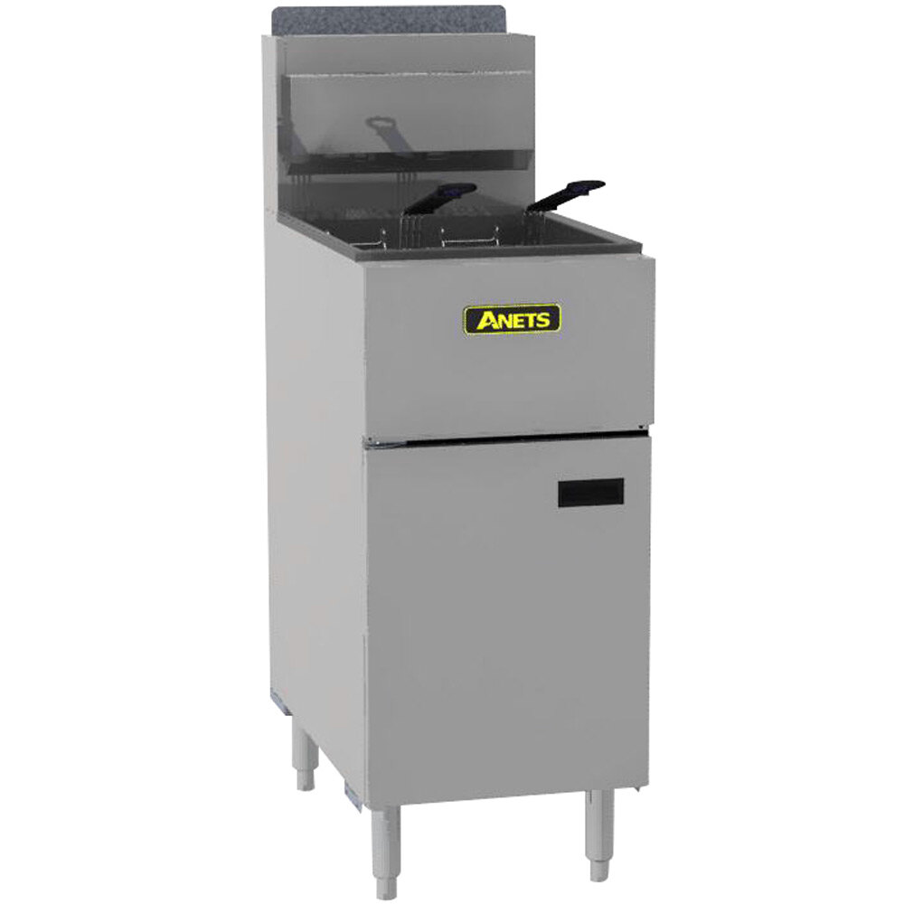 Anets SLG40 35 40 Lb SilverLine Gas Fryer 90 000 BTU